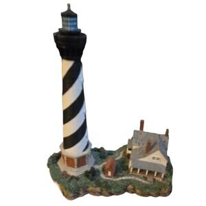 Harbour Lights Autographed Cape Hatteras Collectible Lighthouse COA